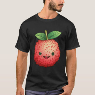 かわいいフルーツ かわいいライチ Tシャツ