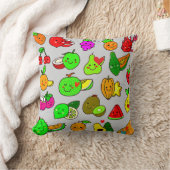かわいいフルーツ！ クッション (ブランケット)