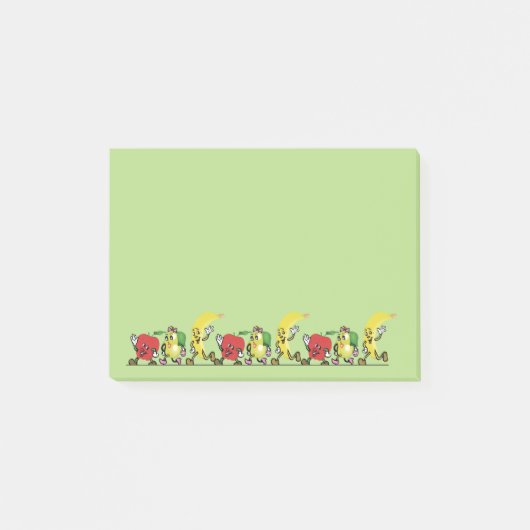 かわいいフルーツ ポストイット (正面)