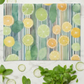 かわいいフルーツ！吸収性キッチンタオル キッチンタオル (折り畳み)