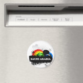 かわいいフルーティサウジアラビア マグネット (インサイチュ (食洗機))