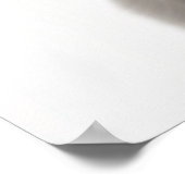 かわいいフレンチスパニエル子犬の犬の肖像ポスターデザイン ポスター (角)