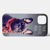 かわいいフレンチブルドッグのカスタムグッズ Case-Mate iPhoneケース (裏面 (横))