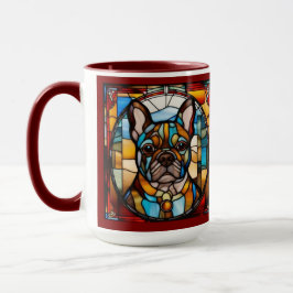 かわいいフレンチブルドッグのコーヒーマグ マグカップ