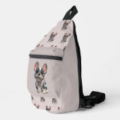 かわいいフレンチブルドッグ スリングバッグ (右コーナー)