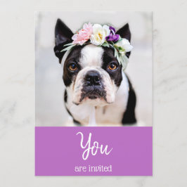 *~* かわいいフレンチブルドッグ フレンチィ イベントご招待 招待状