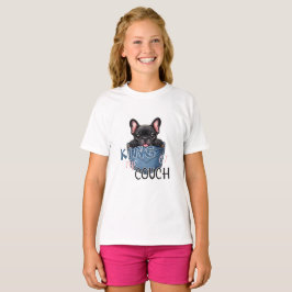 かわいいフレンチブルドッグ 楽しい犬好きマグカップ Tシャツ