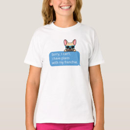 かわいいフレンチブルドッグ Tシャツ