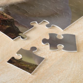 かわいいフレンチ・ブルドッグの子犬 ジグソーパズル (側面)