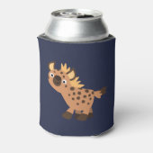 かわいいフレンドリー漫画ハイエナ 缶クーラー (缶裏面)