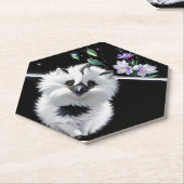 かわいいフロフ ペーパーコースター (アングル)