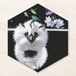 かわいいフロフ ペーパーコースター