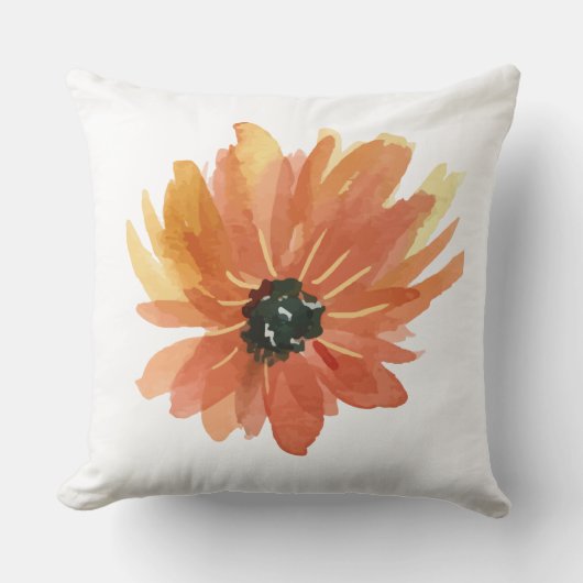 かわいいフローラかわいいシックな家族トレンディーモダンママ クッション (正面)