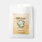 かわいいフローラかわいい可愛いかわいい赤ちゃんシャワー フェイバーバッグ (正面)