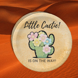 かわいいフローラかわいい可愛いかわいい赤ちゃんシャワー ペーパープレート