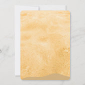 かわいいフローラかわいい可愛いかわいい赤ちゃんシャワー 招待状 (裏面)