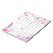 かわいいフローラの一覧 ノートパッド (回転)