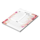 かわいいフローラの一覧 ノートパッド (回転)