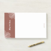 かわいいフローラれんが錆 ポストイット (デスク)