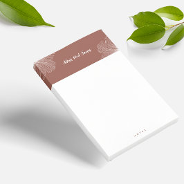 かわいいフローラれんが錆 ポストイット