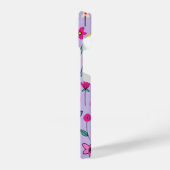 かわいいフローライラストレーション iPhoneケース (左側面)