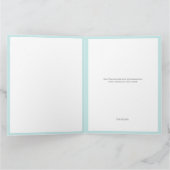 かわいいフローライースターバニーカラフルハッピーイースター カード (内部)