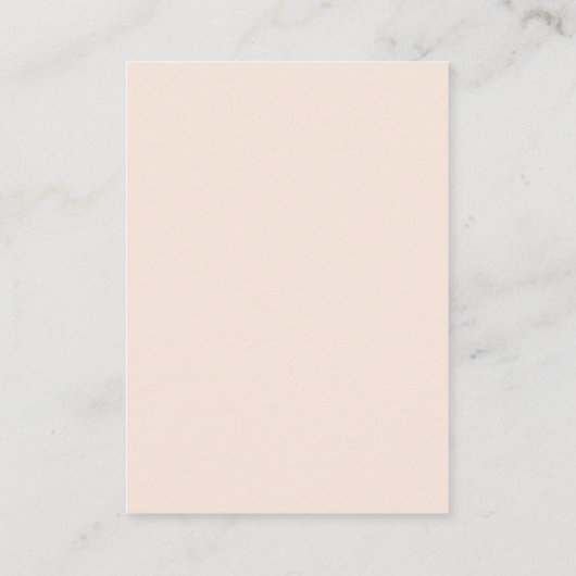 かわいいフローラオレンジ色のカボチャの本の赤ちゃんシャワー エンクロージャーカード (裏面)