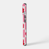 かわいいフローラガーリーデザイン iPhone 15ケース (左側面)