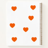 かわいいフローラジャーナル ノートブック (裏面)