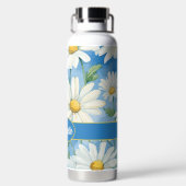 かわいいフローラデイジー（名前） ウォーターボトル (背面)