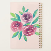 かわいいフローラノート プランナー手帳 (裏面)
