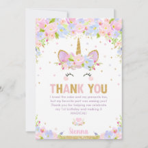 かわいいフローラハッピー·ユニコーン·ガール1歳の誕生日パーティー