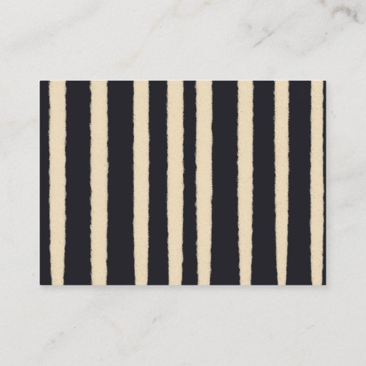 かわいいフローラハロウィーンおむつラッフルベビーシャワー エンクロージャーカード (裏面)