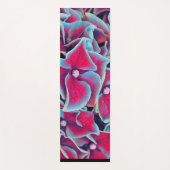 かわいいフローラプリントエクササイズヨガマット ヨガマット (正面)