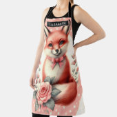 かわいいフローラベビーキツネ エプロン (インサイチュ)