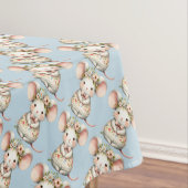 かわいいフローラマウスドレスフラワークラウン テーブルクロス (インサイチュ)