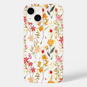 かわいいフローラワイルドフラワーiPhoneケース Case-Mate iPhone 14ケース