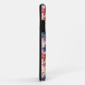 かわいいフローラヴィオレットオールオーバープリントモノグラムキャス Case-Mate iPhoneケース (裏面/右)