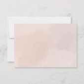 かわいいフローラヴィンテージイースター格言-ハッピーイースター ノートカード (裏面)