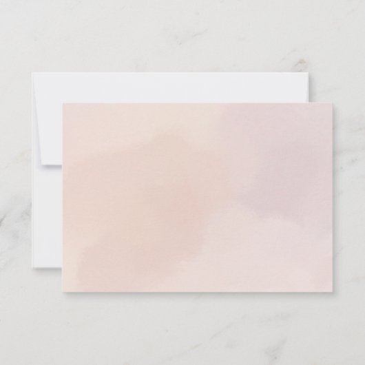 かわいいフローラヴィンテージイースター格言-ハッピーイースター ノートカード (裏面)