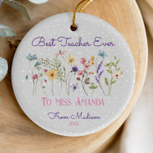 かわいいフローラ先生クリスマスパステルの花