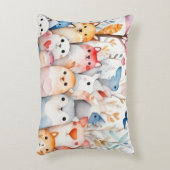 かわいいフローラ動物かわいいデザイン アクセントクッション (正面(垂直))