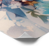 かわいいフローラ女の子 ポスター (角)