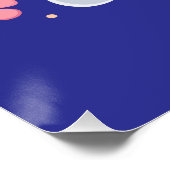 かわいいフローラ幽霊かわいいハロウィーン幽霊 ポスター (コーナー)