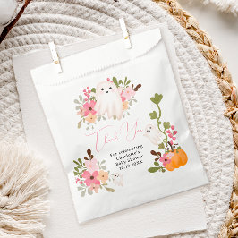 かわいいフローラ幽霊カボチャ小さなブーブベイビーシャワー フェイバーバッグ