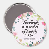 かわいいフローラ水彩先生鑑賞 マグネット (正面/裏面)