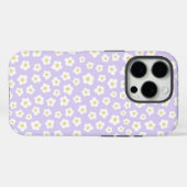 かわいいフローラ白花デザイン Case-Mate iPhoneケース (裏面 (横))