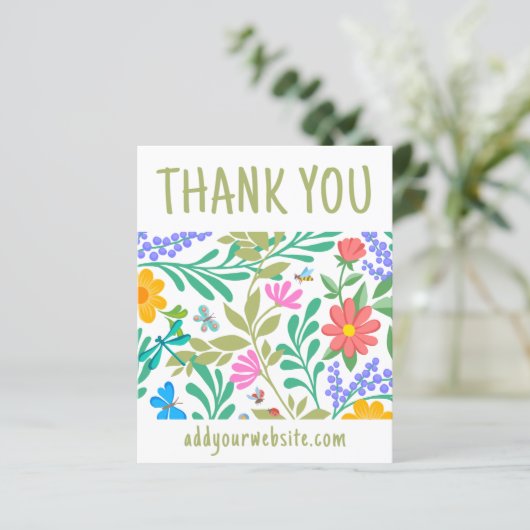 かわいいフローラ自然ご購入ありがとうございます (スタンド正面)