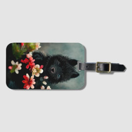 かわいいフローラ野生の動物のラゲッジタグ ラゲッジタグ