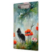 かわいいフローラ野生動物のクリップボード クリップボード (左)